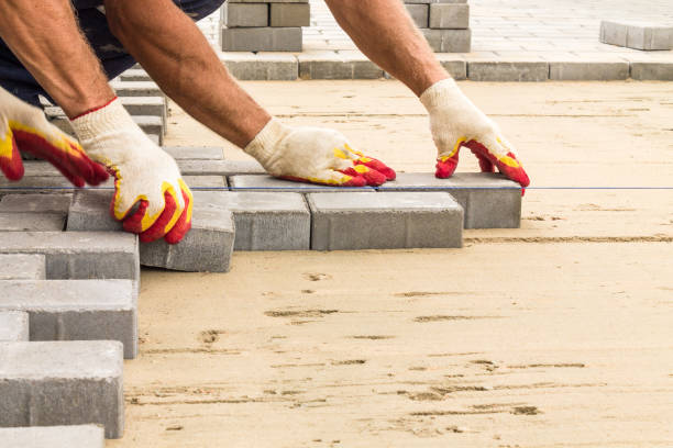 Permeable Paver Driveway in Forsgate, NJ